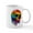 White, variant on CafePress - Vibrant Multicolor Skull - 11 oz Ceramic Mug - Novelty Coffee Tea Cup