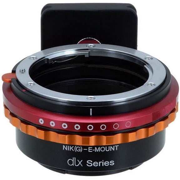 DLX Series Nikon NIKKOR F G-Type D/SLR Lens to Sony Alpha E-Mount Mirrorless Camera Body Mount Adapter