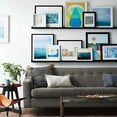 thumbnail image 3 of HAHDAXIA 6x8 Picture Frame Set of 5 Modern Black Solid Wood Photo Frame for Wall Gallery Decor,Family Mural,Collage Bundle,Hanging or Tabletop Display, 3 of 7
