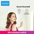 thumbnail image 3 of Aqara Wireless Mini Switch ZigBee APP Remote Control 3 Ways Smart Home Work With Homekit, Gateway., 3 of 6