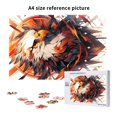 thumbnail image 6 of Naloa Colorful Abstract Eagle Custom Puzzles Personalized Puzzle 1000 Pieces from Photo Custom Jigsaw Puzzle for Wedding, Graduation, (29.5×19.7in, Vertical), 6 of 9