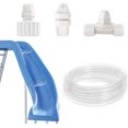 thumbnail image 1 of PinesC High quality brand new Pool Slide Water Tubing Kit, Inground Pool Slide Hose Kit, Sprayer/Spray Kit for Swimming Pool Slide(Whole Set), 1 of 5