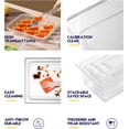 thumbnail image 4 of EcoNesxp Polycarbonate Dimensions: 1.5 Inch Deep Commercial Food Storage Containers, 4 of 5
