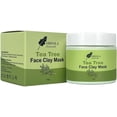 thumbnail image 5 of Tea Tree Clay Face Mask by Oreola Naturals, 120g, Exfoliating & Deep Cleansing, Hydrating, For All Skin Types., 5 of 5