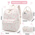 thumbnail image 2 of Set de Mochila Escolar BTOOP con Lazo Rosa Impermeable y Aislante, 2 of 9