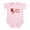 Petal Pink, variant on CafePress - Half Polish Infant Bodysuit - Baby Light Bodysuit, Size Newborn - 24 Months
