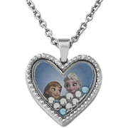 Fashion Frozen Elsa And Ana Heart Shaker
