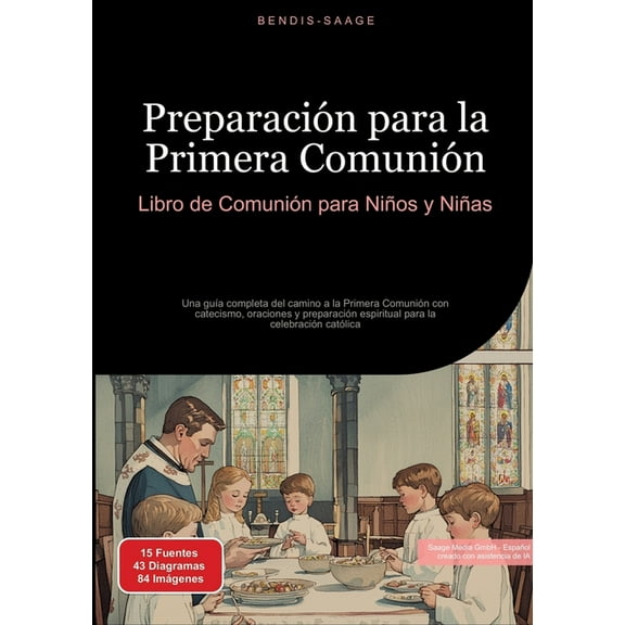 PreparaciÃ³n para la Primera ComuniÃ³n: Libro de ComuniÃ³n para NiÃ±os y NiÃ±as: Una guÃ­a completa del camino a la Primera Co, (Paperback)