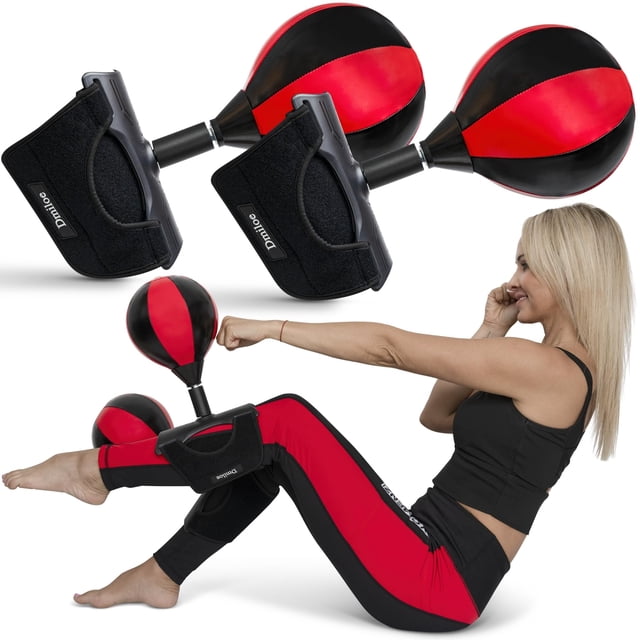 Equipo de boxeo Islifekey para entrenamiento de abdominales, saco de boxeo