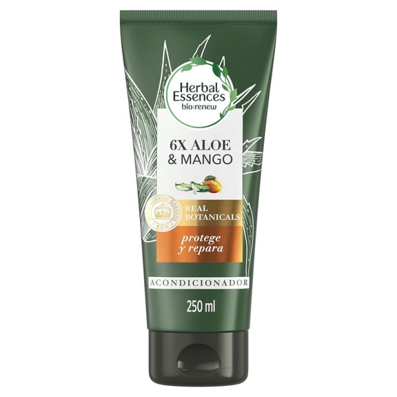 Acondicionador Herbal Essences Bio:Renew 6X Aloe & Mango Protege & Repara 250 ml