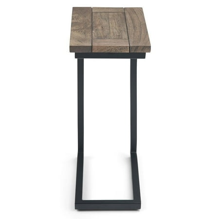 Simpli Home - Skyler C Side Table - Distressed White Wash