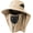 C Style Beige, variant on Cotton Sun Protection Hat Cap, Wide Brim Mesh Breathable Outdoor Lightweight Packable Safari Fishing Boonie Bucket Hat with Adjustable Chin Strap for Men Women Summer Camping Hiking Traveling（Green）