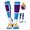 Purple/Blue, variant on Reamphy Ski Socks for Women Men 2 Pairs- Warm Thermal Over-the-Calf Long Snow Socks for Snowboarding, Hiking, Hunting (Violet, 11.5-15)