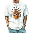 thumbnail image 2 of Men's T Shirt Summer New Trend Fashion Sweatshirt Loose Fit for Big and Tall Men Shirts 3XL, 2 of 4