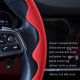 thumbnail image 5 of Riwesomey Embellecedor de marco para volante de coche, pegatina de decoración para camión y automóvil, Kit Interior antideslizante Universal, rojo de Automoción decorativa y accesorios Rojo, 5 of 6