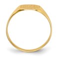 thumbnail image 2 of 14k Yellow Gold 8.5x8.5mm Signet Ring, 2 of 9