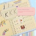 thumbnail image 5 of Cuaderno mágico para niños Caligrafía mágica que se puede reutilizar Juego de cuadernos de escritura a mano | Escritura de cartas Dibujo Matemáticas Herramienta de escritura para niños de 3 a 5 años Feliz Sencillez, 5 of 5