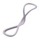 thumbnail image 1 of Banda Elástica de Ejercicio, Cordón de Resistencia Extensible con Empuñaduras, Correa de Silicona en Forma de 8 con Múltiples Resistencias, 46 x 11 cm para Fitness, Yoga y Corrección de Postura, 1 of 6
