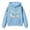 Blue, variant on XFeng Kids Pullover Hoodie Casual Long Sleeve Hooded Sweatshirt with Kangaroo Pocket