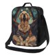 thumbnail image 1 of Disketp Tree Meditating Golden Retriever Bolsa Térmica Estampada para Almuerzo, Lonchera para Hombres y Mujeres Adultos, 1 of 7