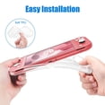 thumbnail image 3 of Switch Lite Accessories Bundle - Soft Glitter TPU Protective Case & Screen Protector for NS Switch Lite Carrying Case Bag Pack B, 3 of 6