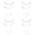 thumbnail image 1 of 2 soportes para cubierta de dientes para dentaduras postizas con bolsa superior e inferior (embalaje Opp), 1 of 5