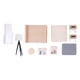 thumbnail image 5 of Kit de muebles para casa de muñecas, accesorios para fotos, juguetes de simulación familiar vintage para Dormitorio, 5 of 9