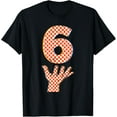 thumbnail image 3 of Number 6 Matching 67 Meme Checkered Halloween Costume Kids T-Shirt, 3 of 4