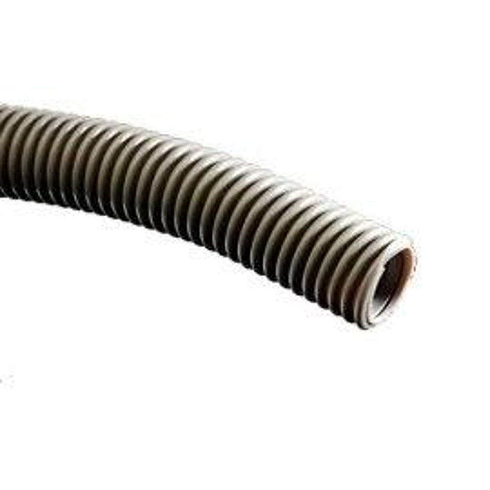 Dental Vacuum Tubing, 1" I.D., Corrugated Gray, 100ft, DCI705