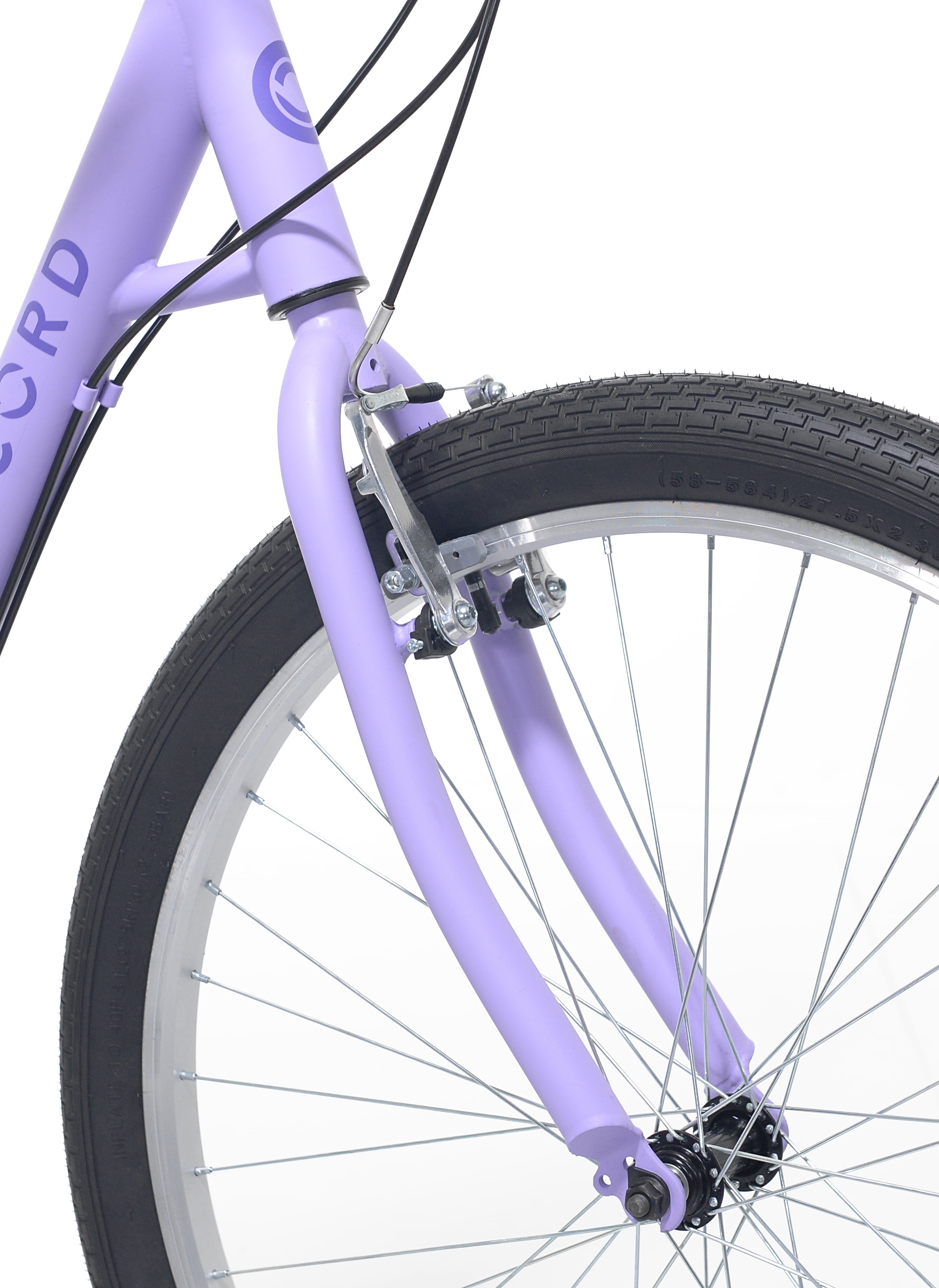 Concord 27.5" Laguna Comfort Bike, 27.5" Wheels, Fits Teen & Adult Riders 5'4"-6'2", Unisex, Purple, Online Only