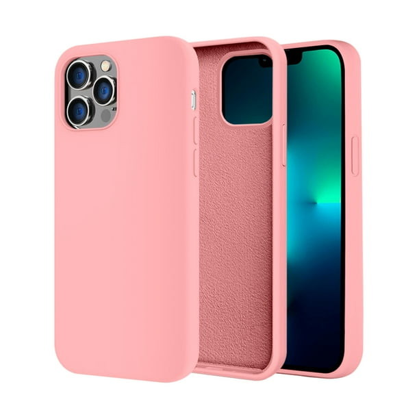 Funda de Protección para iPhone 13 Pro - Sovico - Silicón con Forro de Microfibra