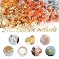 thumbnail image 4 of Gold Foil Flakes for Nail Art and Resin Crafts Dazzling Foil Paper Sparkling Gold Silver Flakes for Craft Enthusiasts stellar purple, 4 of 4