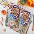 thumbnail image 3 of Boho Floral Microfiber Kitchen Towel, Spring Vintage Abstract Art Flowers Soft Absorbent Dish Towels, Quick Drying Washable Dishcloths for Kitchen Cleaning, Drying Dishes, 18x28 Inches, 3 of 9