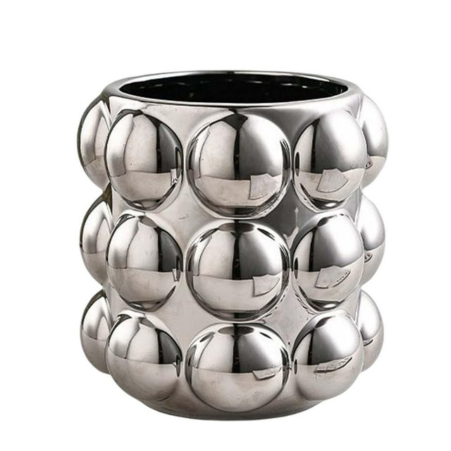 Jarrón de cerámica perfecl florero decorativo 12cmx11.5cm