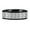 Black, variant on Tungsten Taurus Zodiac Ring (8mm)