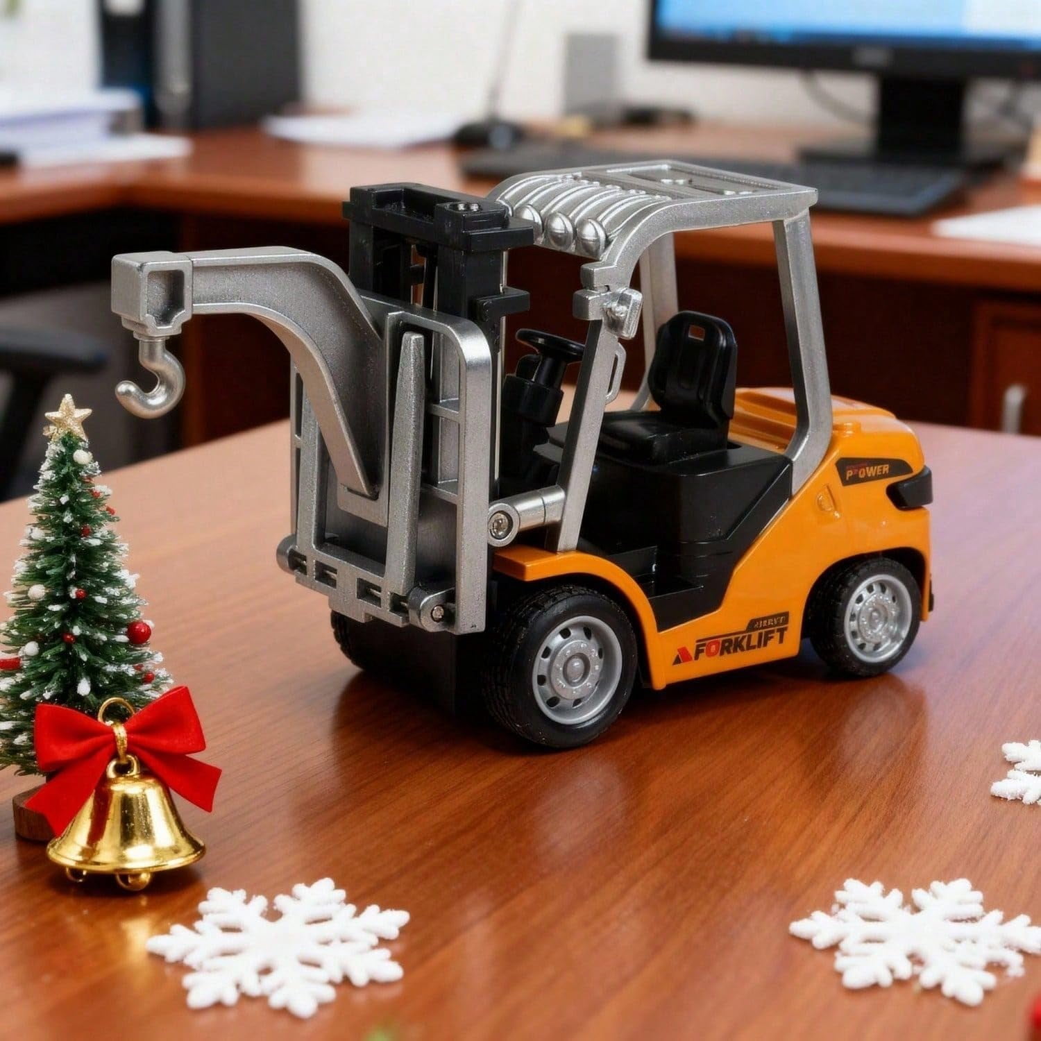 1:22 RC Construction Vehicle Toy –  Excavator/Bulldozer/Crane with Realistic Lights & Sounds, DIY Combination, Sturdy ABS, Perfect for Imaginative Play, Indoor & Outdoor Sandpit