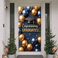 thumbnail image 3 of Pink Theme Graduation Banner Gold Decorative Grad Party Backdrop Pink Balloons Golden Stars Graduation Background for Graduation Party Graduation Ceremony Grad Photo Shoot, 3 of 9
