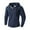 Navy, variant on FDGIU Men's 2025 Big & Tall Hoodies - Oversized Fleece Sweatshirt Warm Lightweight, Plus Size Drawstring Pullover with Pockets for Comfortable Loungewear