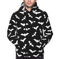 thumbnail image 4 of Hoodies for Men - Bat halloween doodle black cool Long Sleeve Comfrt Men'S Fashion Hoodies & Sweatshirts, Sweatshirts for Men Hoodies Pullover Clothing Clothes with Pouch, 4 of 7