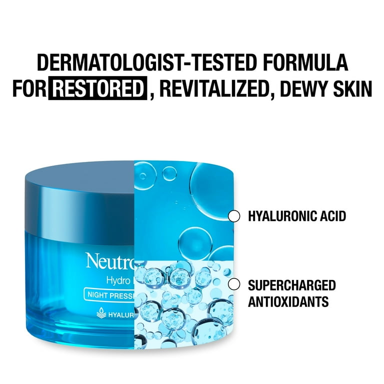 Neutrogena Hydro Boost Hydrating Face Moisturizing Night Serum