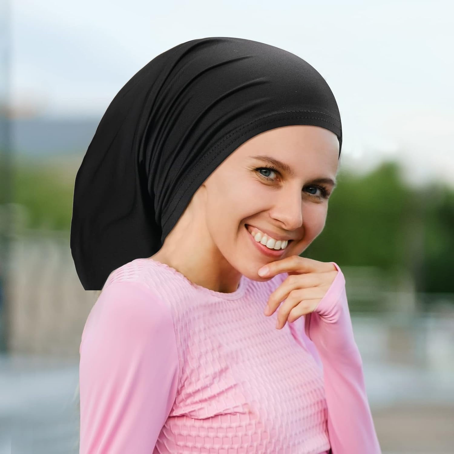 6 Pieces Dreadlock Cap Men Dread Caps Unisex Jumbo Long Hair Dreads Head Stocking Wrap Night Shower Sleeping Bonnet Accessories for Men Women Colorful