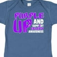 thumbnail image 4 of Inktastic Purple Up Epilepsy Boys or Girls Baby Bodysuit, 4 of 5