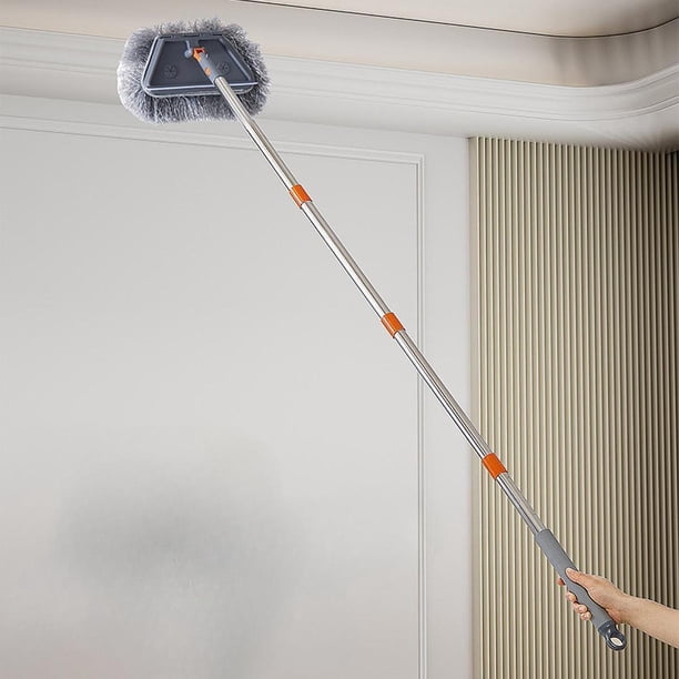 Limpiador de pared trapeador de limpieza con almohadillas de reemplazo Gading Gadget Cleaner de techo reutilizable para la pared de baldosas de cocina