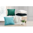 thumbnail image 5 of Home Soft Things Faux Fur Throw Pillow Cover 2 pcs Set - Dark Blue - 20'' x 20'', 5 of 7