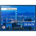 thumbnail image 2 of ArtToFrames 26.6x19 Inch - 68x48 CM Blue Puzzle Frame for 1000 piece Puzzles.1.00 Inch Custom Wood Puzzle Frames, Blue - Comes with Economy Acrylic, 2 of 5