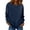 Dark Blue, variant on Sweatshirt for Women Crew Neck Denim Long Sleeve Hoodless Pullover Top Fall Outfits,Sizes S-2XL