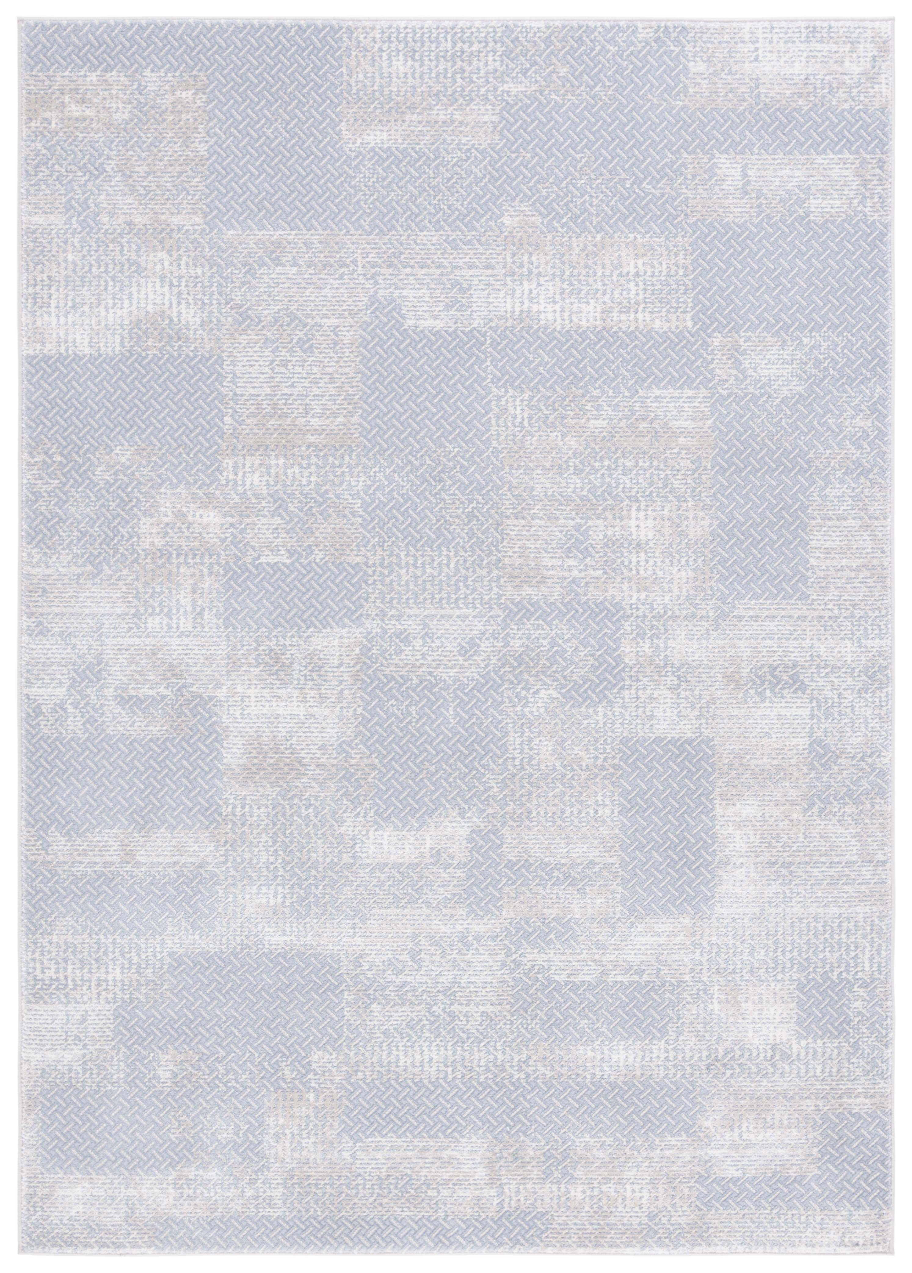 SAFAVIEH Continental Hester Distressed Area Rug, Light Gray/Beige, 4' x 6'