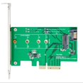 thumbnail image 2 of PCI-Express 1.0 M2 (SATA / x2 / x4 Lane) to SATA3, 1-Port SATA6G + M.2 (NGFF) Card, ASMedia Chipset, LED Indicator, M.2 Card Size: 22*30, 22*42, 22*60, 22*80, 2 of 2