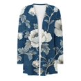 thumbnail image 5 of Pyhlmscde Womens Long Cardigan Lightweight Sweater Open Front Long Sleeve Outfits with Pockets, Daisy Cardigan for Women, Floral Cardigan for Women, Open Cardigans for Women Lightweight, 5 of 5