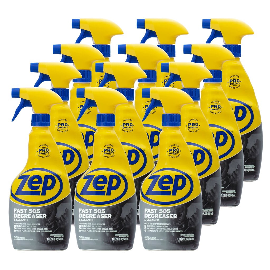 Zep Fast 505 Cleaner & Degreaser 32 Ounces ZU50532 (Case of 12